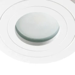 Smart badkamer spot wit rond IP44 incl. Wifi GU10 - Capa