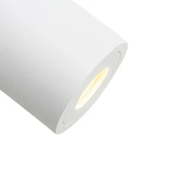 Smart badkamer spot wit rond IP44 incl. Wifi GU10 - Capa