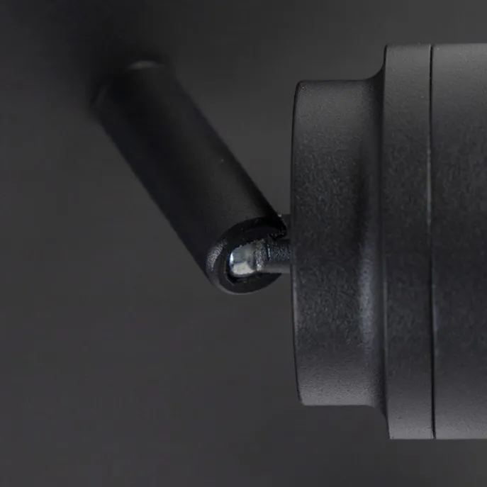 Smart badkamer spot zwart IP44 incl. 3 wifi GU10 - Ducha