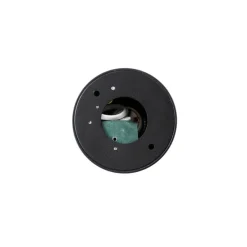 Smart badkamer spot zwart rond IP44 incl. Wifi GU10 - Capa