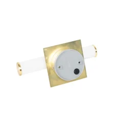 Smart badkamer wandlamp goud IP44 2-lichts incl. 2 Wifi G9 - Bath