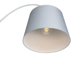 Smart booglamp staal met grijs incl. wifi A60 - Bend