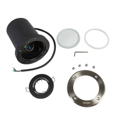 Smart buiten grondspot RVS incl. WiFi GU10 IP65 - Delux