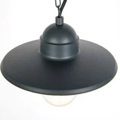 Smart buiten hanglamp antraciet IP44 incl. Wifi ST64 - Kansas grafiet