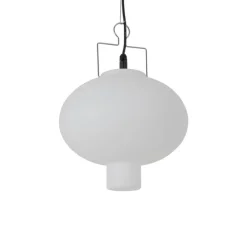 Smart buiten hanglamp wit 35cm incl. Wifi A60 - Pion