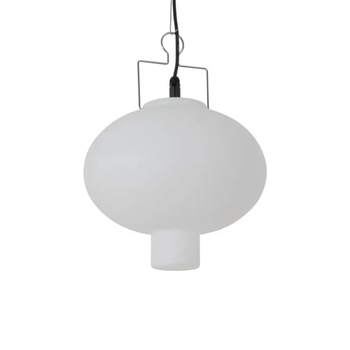 Smart buiten hanglamp wit 35cm incl. Wifi A60 - Pion