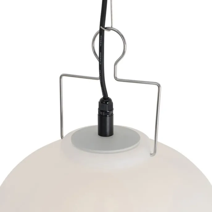 Smart buiten hanglamp wit 35cm incl. Wifi A60 - Pion