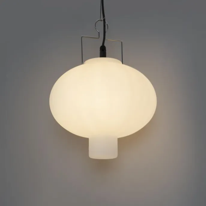 Smart buiten hanglamp wit 35cm incl. Wifi A60 - Pion