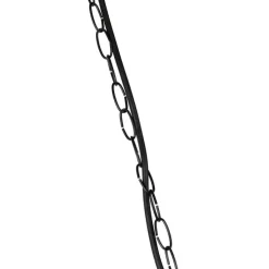 Smart buiten hanglamp zwart IP23 incl. Wifi G95 - Amsterdam