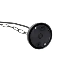 Smart buiten hanglamp zwart IP23 incl. Wifi G95 - Amsterdam