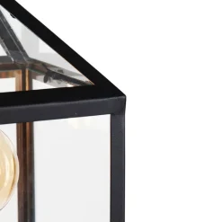 Smart buiten hanglamp zwart IP23 incl. Wifi G95 - Amsterdam