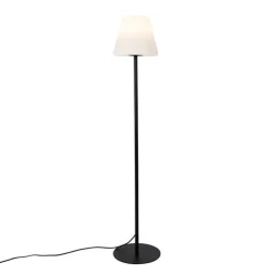 Smart buiten vloerlamp zwart incl. Wifi A60 - Virginia