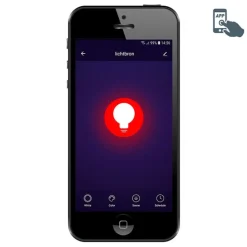 Smart buiten vloerlamp zwart incl. Wifi A60 - Virginia