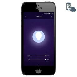 Smart buiten vloerlamp zwart incl. Wifi A60 - Virginia