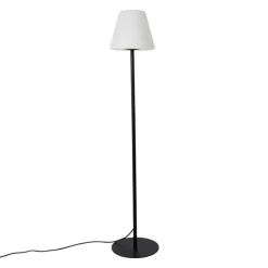 Smart buiten vloerlamp zwart incl. Wifi A60 - Virginia