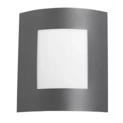 Smart buiten wandlamp antraciet incl. WiFi A60 - Emmerald