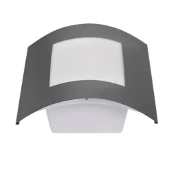 Smart buiten wandlamp antraciet incl. WiFi A60 - Emmerald