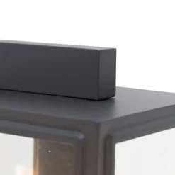 Smart buiten wandlamp grijs incl. Wifi G95- Sutton down