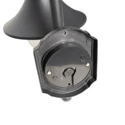 Smart buiten wandlamp zwart IP44 incl. Wifi A60 - Daphne