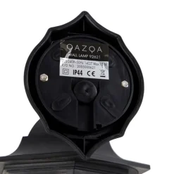 Smart buiten wandlamp zwart IP44 incl. Wifi ST64 - New Haven