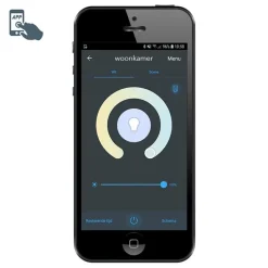 Smart buiten wandlantaarn roestbruin IP44 incl. Wifi ST64 - Charlois