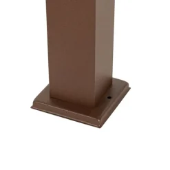 Smart buitenlamp paal roestbruin 45 cm incl. P45- Malios
