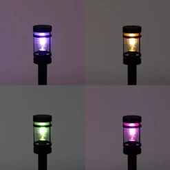 Smart buitenlamp zwart 80 cm IP44 incl. Wifi ST64 - Gleam