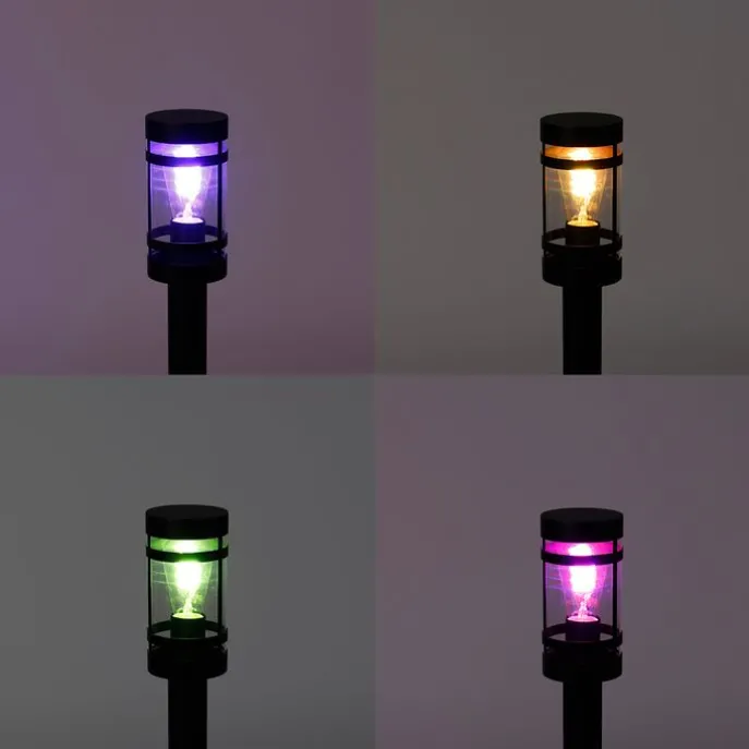 Smart buitenlamp zwart 80 cm IP44 incl. Wifi ST64 - Gleam