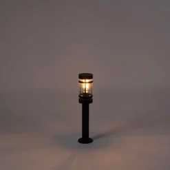 Smart buitenlamp zwart 50 cm IP44 incl. Wifi ST64 - Gleam