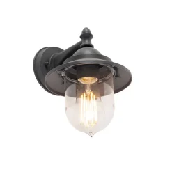 Smart buitenwandlamp donker grijs incl. Wifi ST64 - Oxford