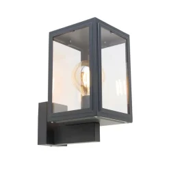 Smart buitenwandlamp grijs incl. Smart G95 - Sutton Up