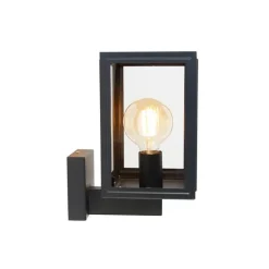 Smart buitenwandlamp grijs incl. Smart G95 - Sutton Up