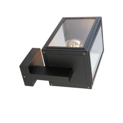 Smart buitenwandlamp grijs incl. Smart G95 - Sutton Up