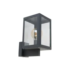 Smart buitenwandlamp grijs incl. Smart G95 - Sutton Up