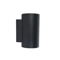 Smart design wandlamp zwart incl. 2 Wifi GU10 - Sandy