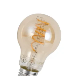 Smart E27 dimbare LED lamp A60 amber 4.9W 320 lm 2500K