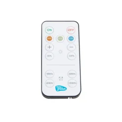 Smart E27 dimbare LED lamp A60 mat 3.5W 350 lm 3000-6500K oplaadbaar met afstandsbediening