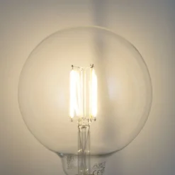 Smart E27 dimbare LED lamp G125 helder 7W 806 lm 2700-6500K