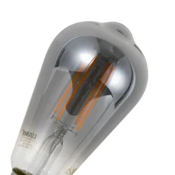 Smart E27 dimbare LED lamp ST64 smoke 4.9W 150 lm 1800K