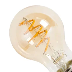 Smart E27 dimbare LED lamp A60 amber 4.9W 320 lm 2500K