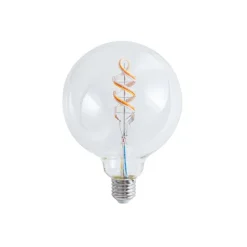 Smart E27 dimbare LED lamp G125 helder RGBW 4W 250 lm 2700K