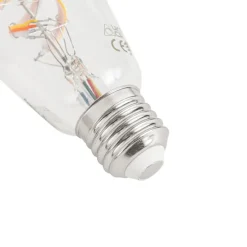 Smart E27 dimbare LED lamp ST64 helder RGBW 4W 250 lm 2700K