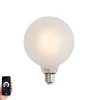Smart E27 dimbare LED lamp G125 mat 7W 806 lm 2700-6500K