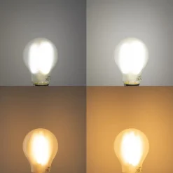 Smart E27 LED lamp A60 mat 7W 806 lm 1800-4000K
