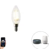 Smart E14 LED lamp B35 4,5W 470 lm 2700K
