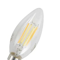 Smart E14 LED lamp C35 helder 4.2W 470 lm 2700-6500K