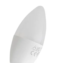 Smart E14 LED lamp C37 opaal RGBW 4.9W 470 lm 2700-6500K