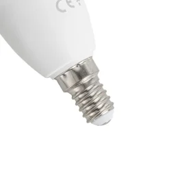 Smart E14 LED lamp C37 opaal RGBW 4.9W 470 lm 2700-6500K