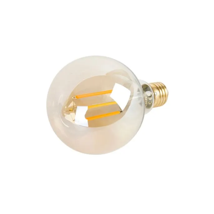 Smart E27 LED lamp G95 goud 7W 806 lm 1800K - 3000K