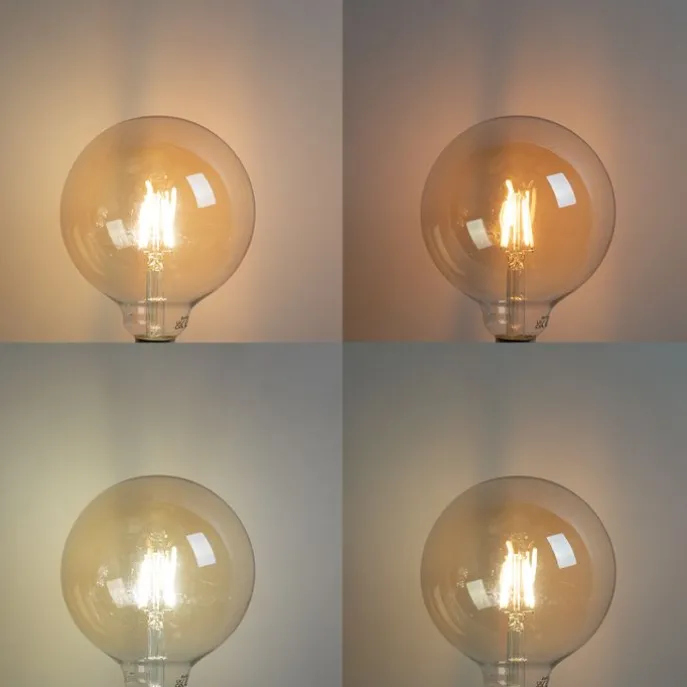 Smart E27 LED lamp G125 goud 4,9W 470 lm 1800-4000K